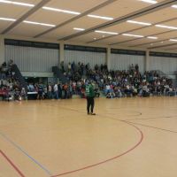 Gut besucht war die Büttelborner Sporthalle am Kerwefreitag