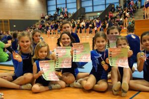 erfolgreiche Turnerinnen vom TVB