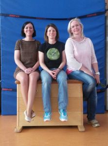 Neue Kampfrichter: Alesja, Clarissa und Heike