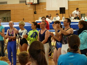 Die "good old Kids" hatten auch ihren Spaß beim Kraut X