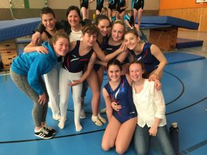 Gut druff: Der TVB II beim Doppelsieg in Wetter