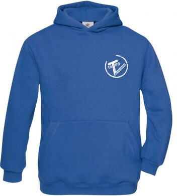 Blaue Teulfe Hoodie