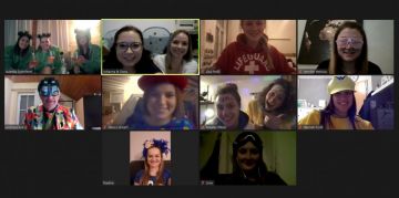 Fastnachtssitzung der Handball-Mädels