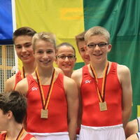 Strahlemänner: Das Hessenteam holt Gold!!! (Foto: Anke Dannenberg)